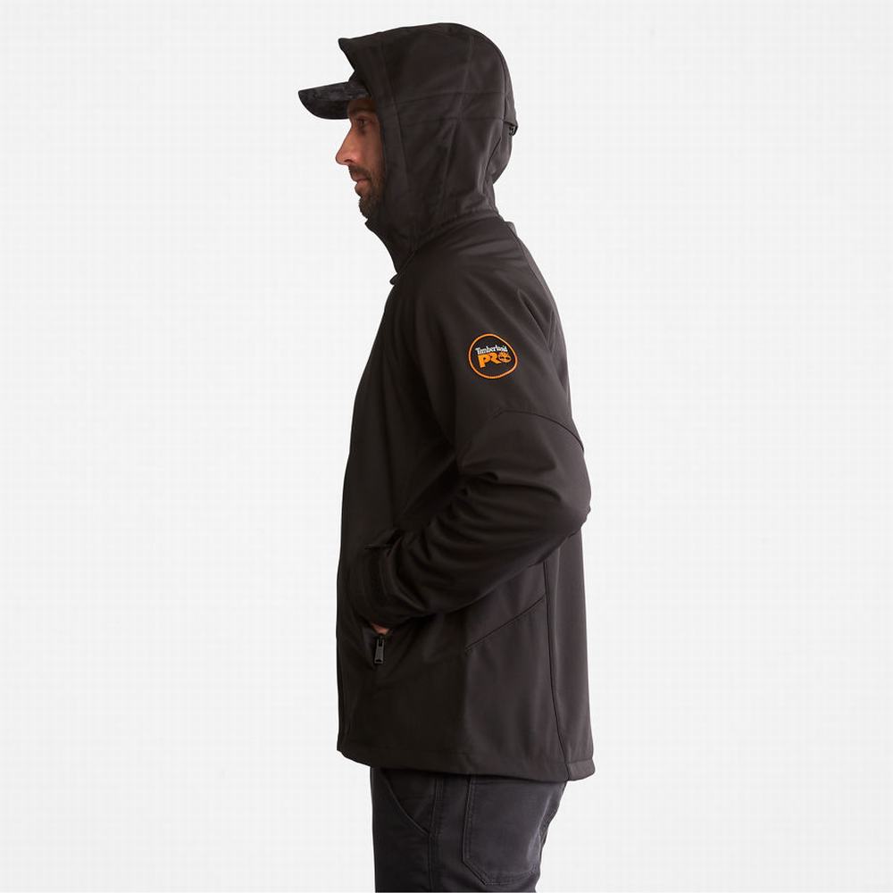 Bundy Timberland Powerzip S Kapucňou Softshell Panske Čierne | ZG3726958