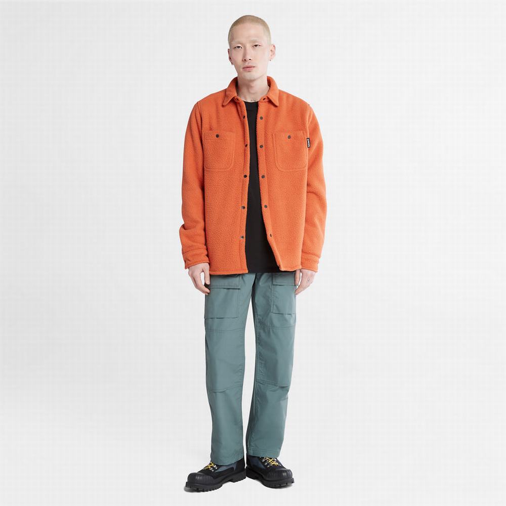 Bundy Timberland Progressive Utility Fleece-collar Overshirt Panske Oranžové | EX3895472