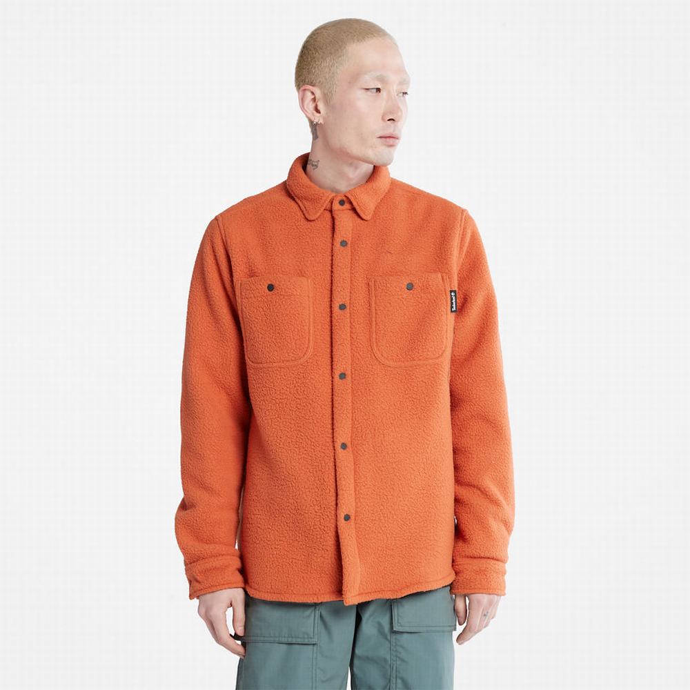 Bundy Timberland Progressive Utility Fleece-collar Overshirt Panske Oranžové | EX3895472