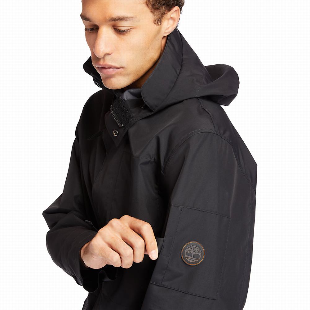 Bundy Timberland Reversible Commuter Overcoat Panske Čierne | ZA7163582