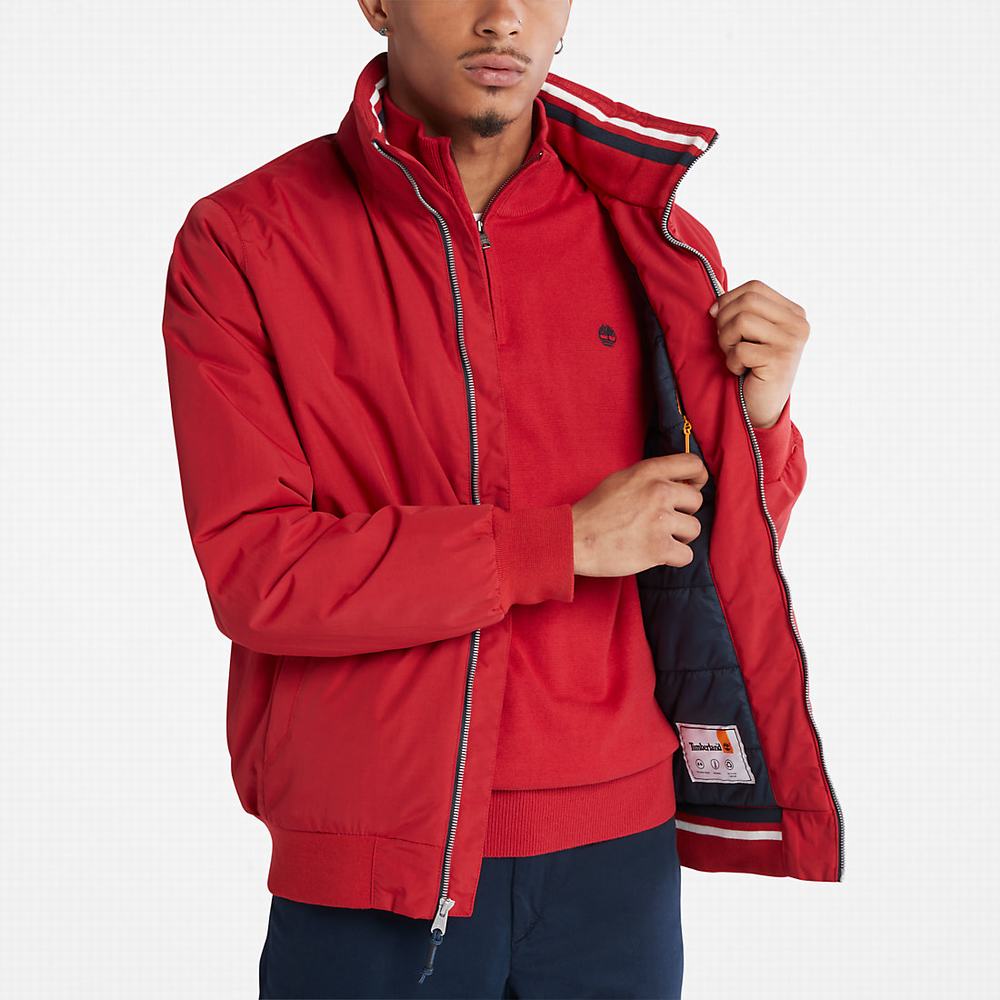 Bundy Timberland Sailor Bomber Panske Červené | AH9350426