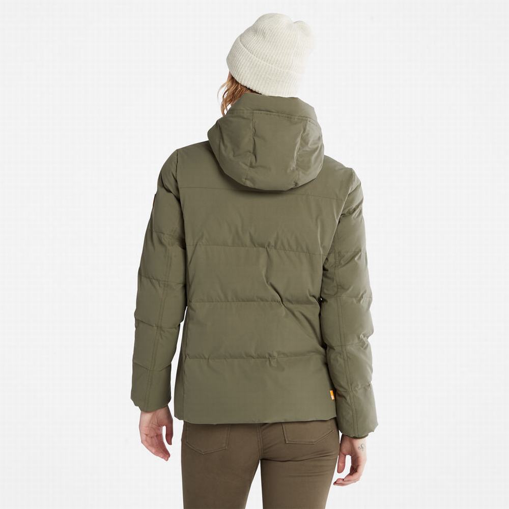 Bundy Timberland Warm Prešívané Damske Zelene | DH0723465