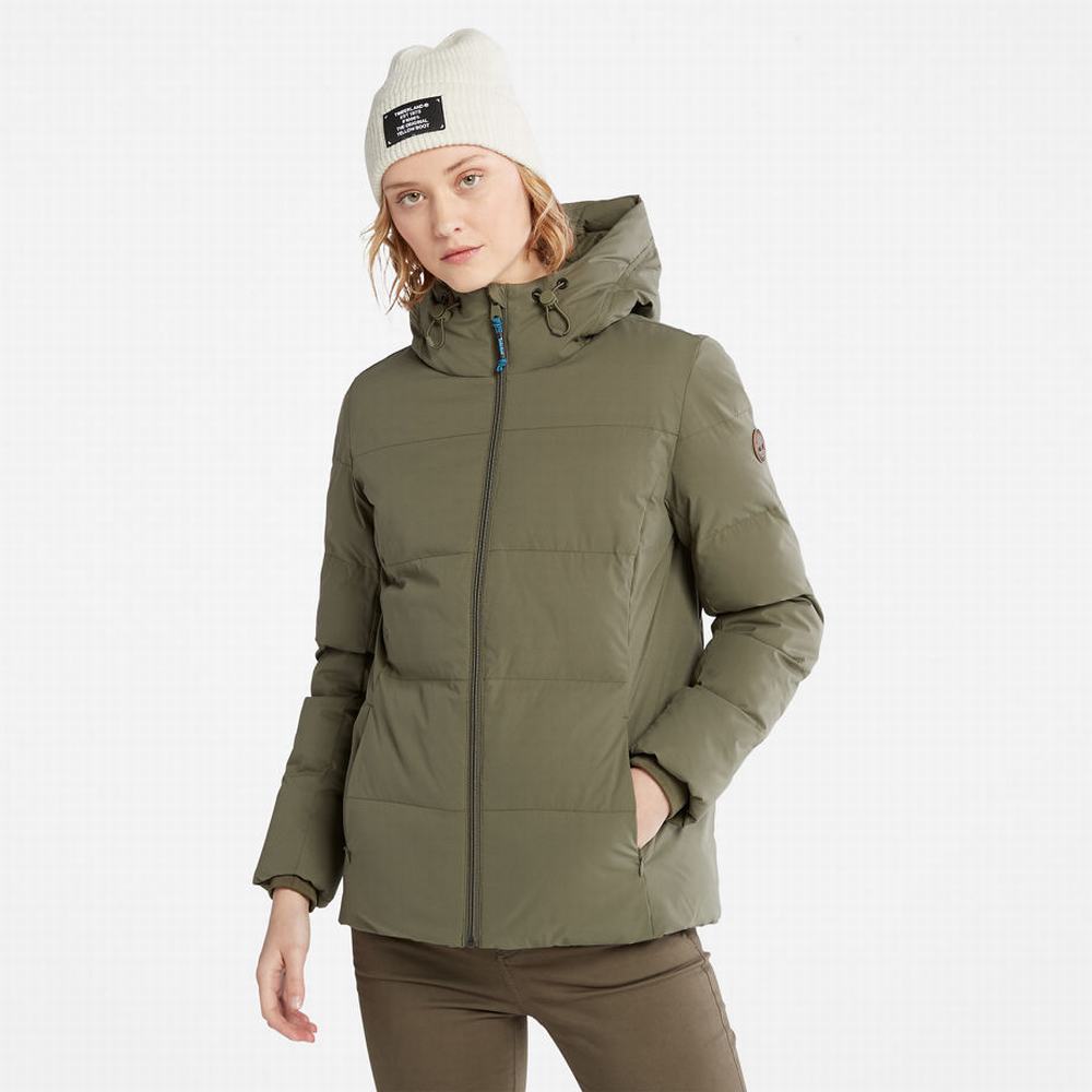 Bundy Timberland Warm Prešívané Damske Zelene | DH0723465