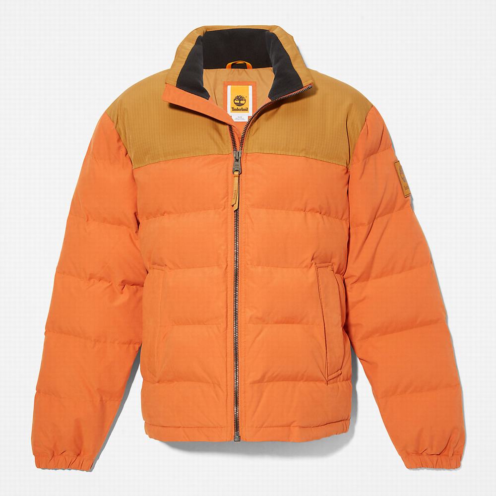 Bundy Timberland Welch Mountain Puffer Panske Svetlo Hnede | HT4527890