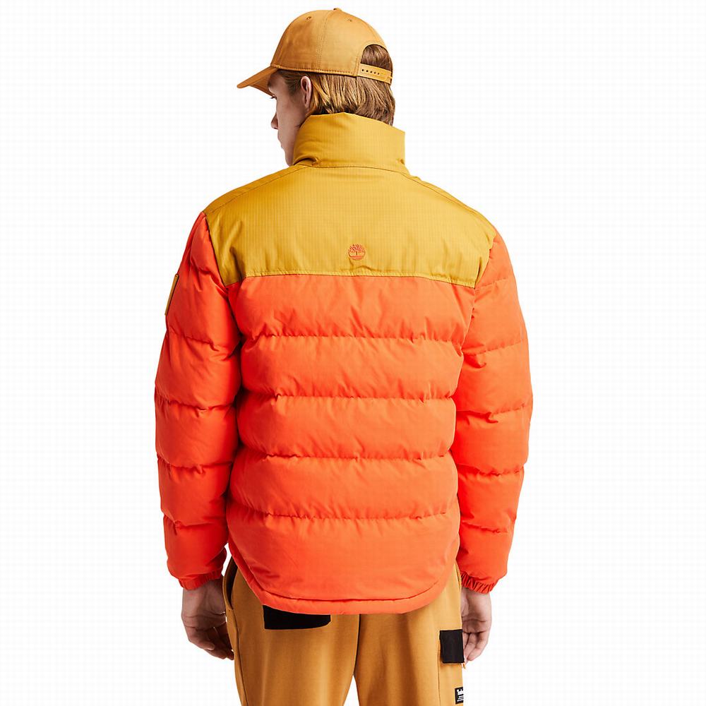 Bundy Timberland Welch Mountain Puffer Panske Oranžové | UD4759621