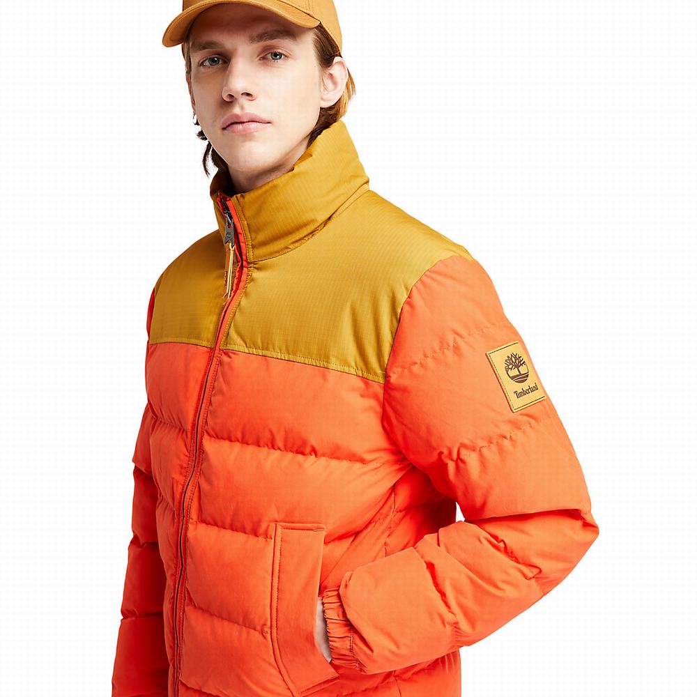 Bundy Timberland Welch Mountain Puffer Panske Oranžové | UD4759621