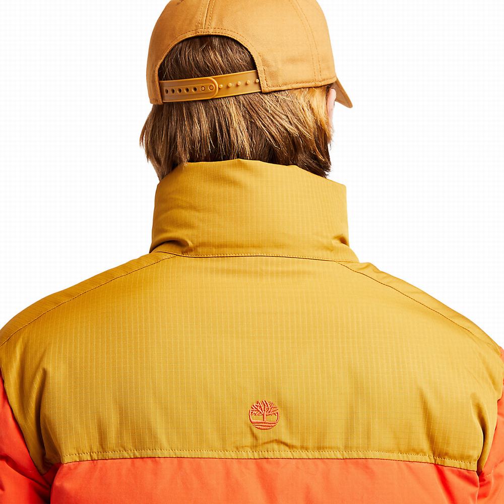 Bundy Timberland Welch Mountain Puffer Panske Oranžové | UD4759621