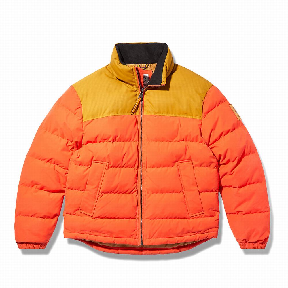 Bundy Timberland Welch Mountain Puffer Panske Oranžové | UD4759621