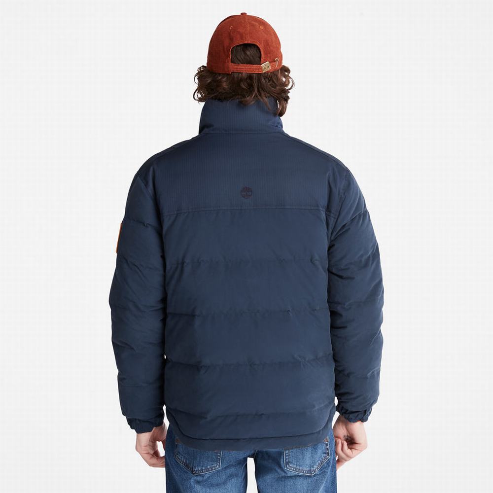 Bundy Timberland Welch Mountain Reversible Puffer Panske Námornícka Modrá | DF7601325