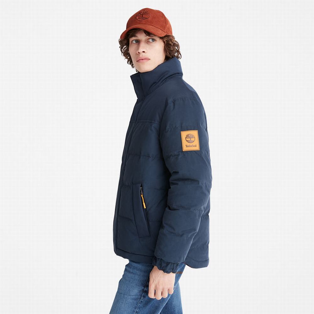 Bundy Timberland Welch Mountain Reversible Puffer Panske Námornícka Modrá | DF7601325