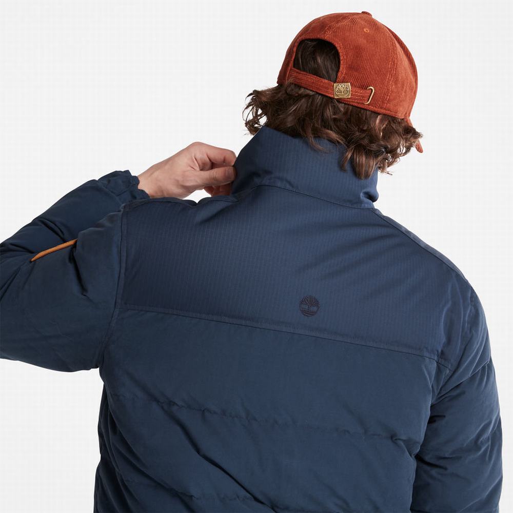 Bundy Timberland Welch Mountain Reversible Puffer Panske Námornícka Modrá | DF7601325