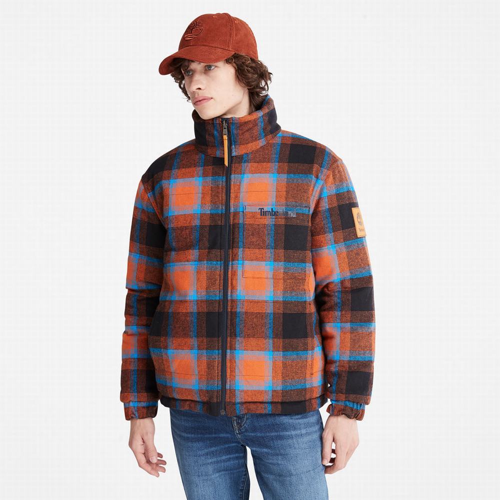 Bundy Timberland Welch Mountain Reversible Puffer Panske Námornícka Modrá | DF7601325