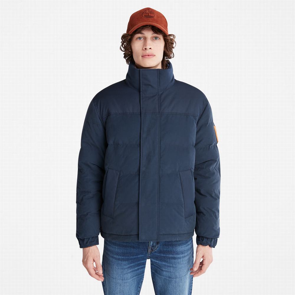 Bundy Timberland Welch Mountain Reversible Puffer Panske Námornícka Modrá | DF7601325