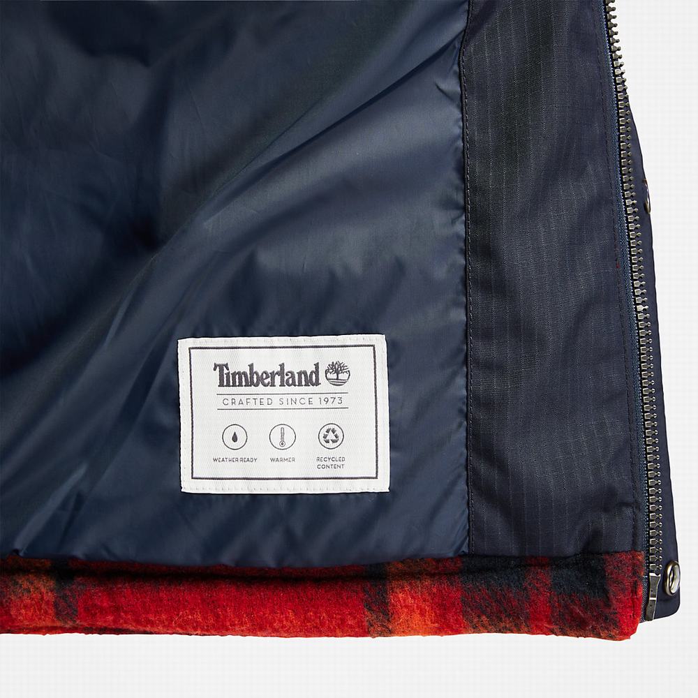 Bundy Timberland Welch Mountain Ultimate Puffer Panske Červené | ZX6591837