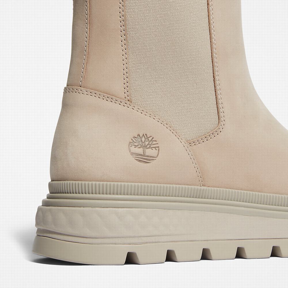 Chelsea Cizmy Timberland Ray City GreenStride™ Combat Damske Béžové | OW4856130