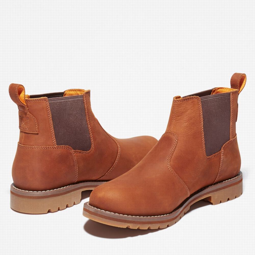 Chelsea Cizmy Timberland Redwood Falls Panske Tmavo Hnede | BI5189367