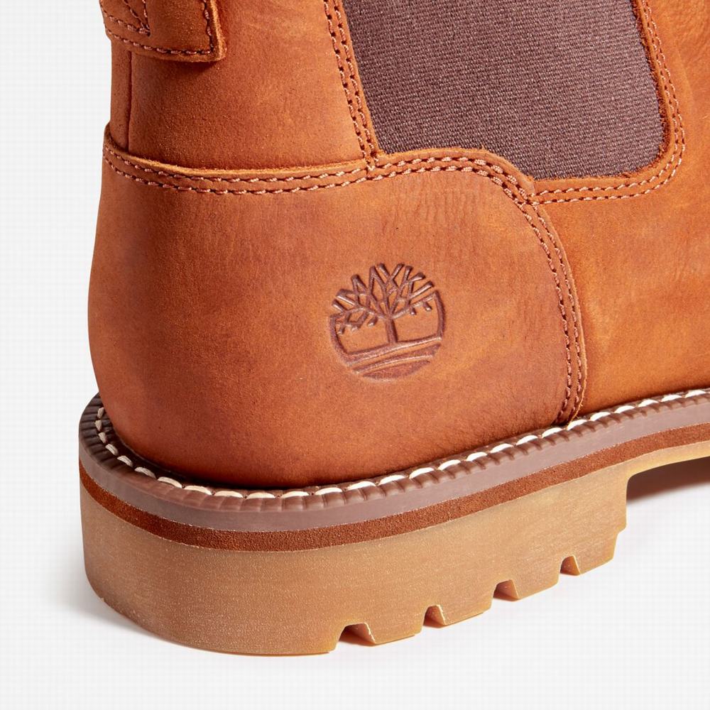 Chelsea Cizmy Timberland Redwood Falls Panske Tmavo Hnede | BI5189367