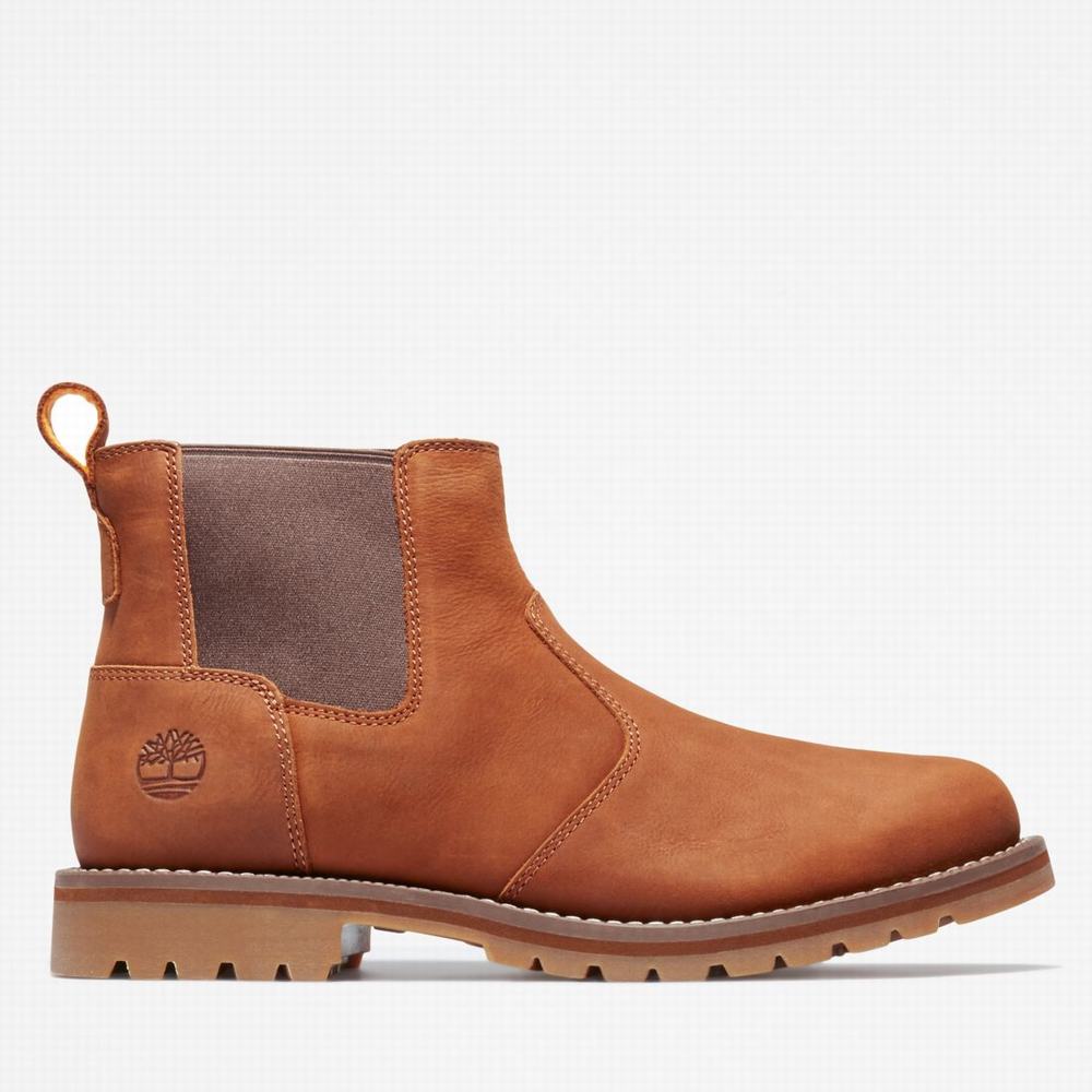 Chelsea Cizmy Timberland Redwood Falls Panske Tmavo Hnede | BI5189367