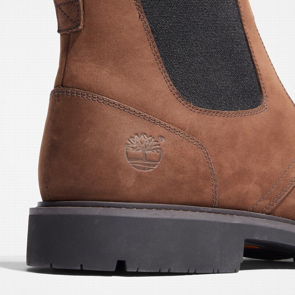 Chelsea Cizmy Timberland Stormbucks Panske Hnede | LJ1940382