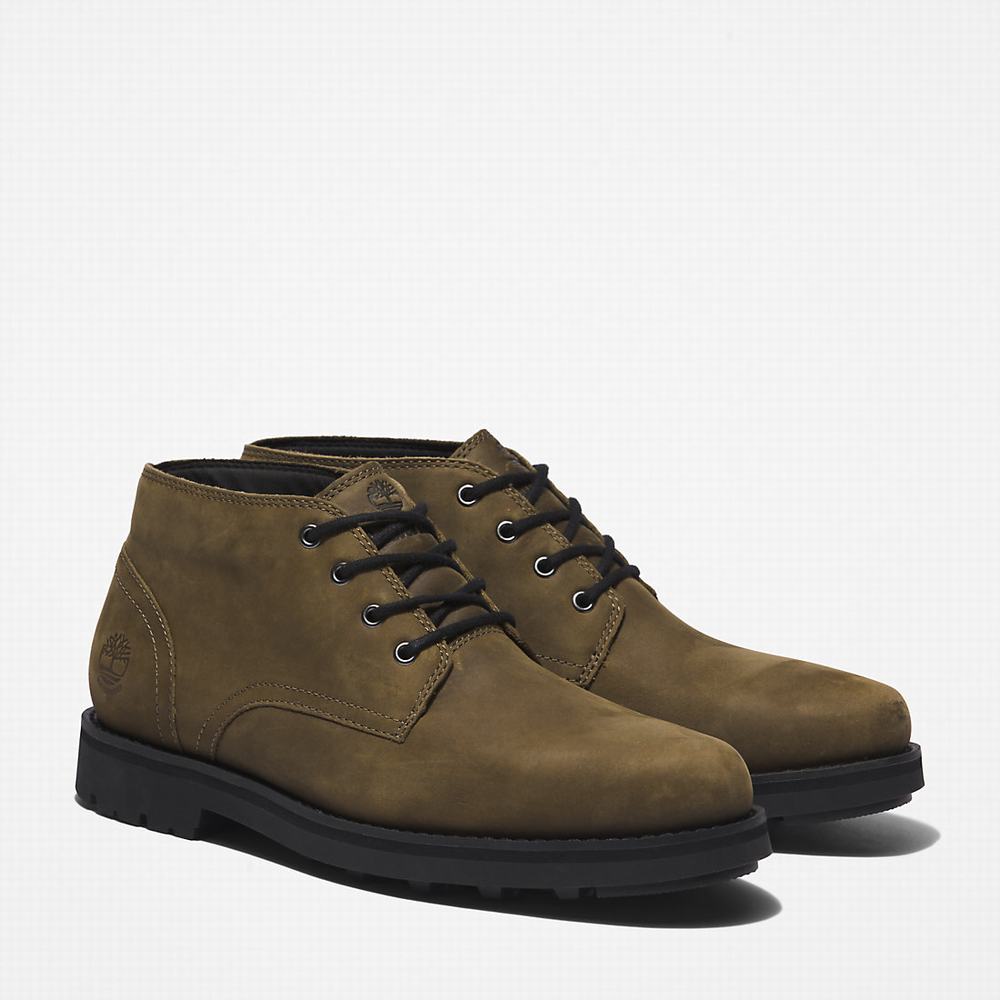 Chukka Čižmy Timberland Alden Brook Waterproof Chukka Panske Zelene | LV3710694