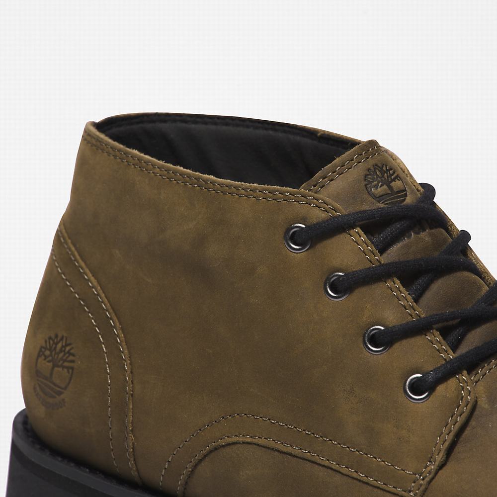 Chukka Čižmy Timberland Alden Brook Waterproof Chukka Panske Zelene | LV3710694