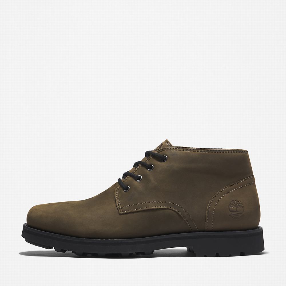 Chukka Čižmy Timberland Alden Brook Waterproof Chukka Panske Zelene | LV3710694