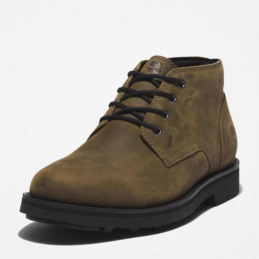 Chukka Čižmy Timberland Alden Brook Waterproof Chukka Panske Zelene | LV3710694