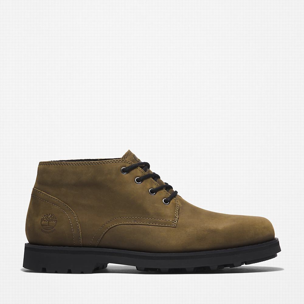 Chukka Čižmy Timberland Alden Brook Waterproof Chukka Panske Zelene | LV3710694