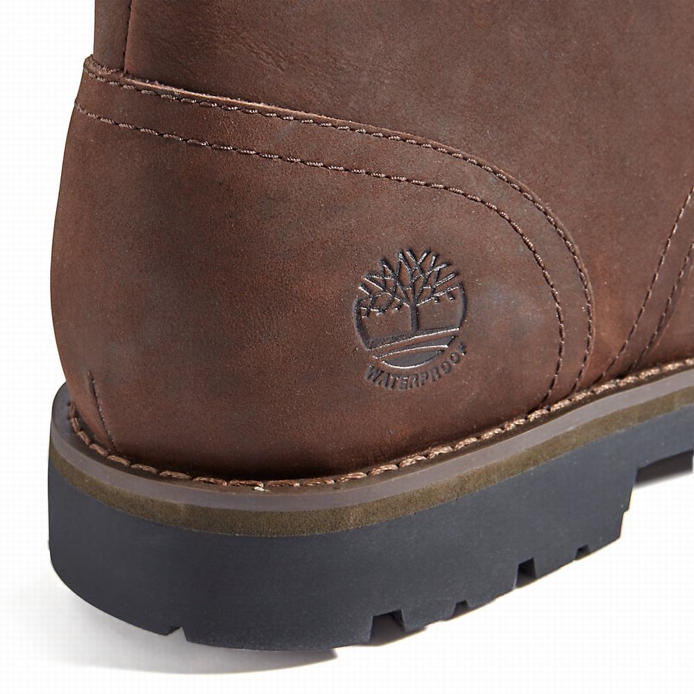 Chukka Čižmy Timberland Alden Brook Waterproof Chukka Panske Tmavo Hnede | MZ1695734