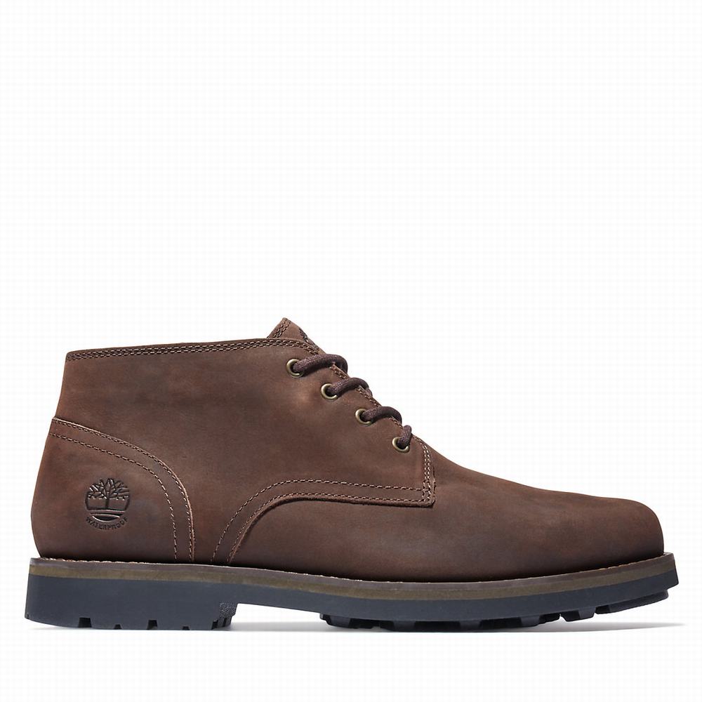 Chukka Čižmy Timberland Alden Brook Waterproof Chukka Panske Tmavo Hnede | MZ1695734