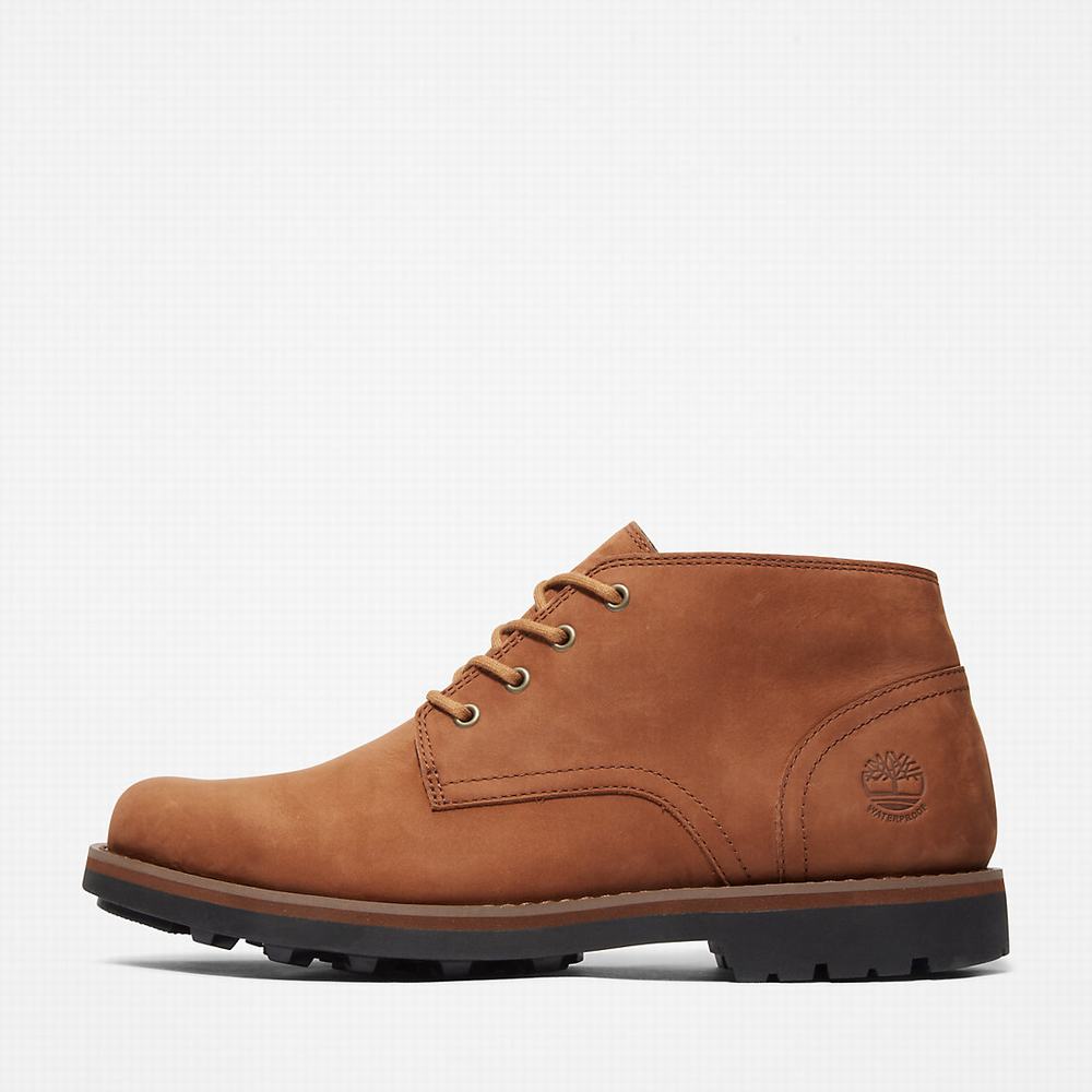 Chukka Čižmy Timberland Alden Brook Waterproof Chukka Panske Svetlo Hnede | VE6784350