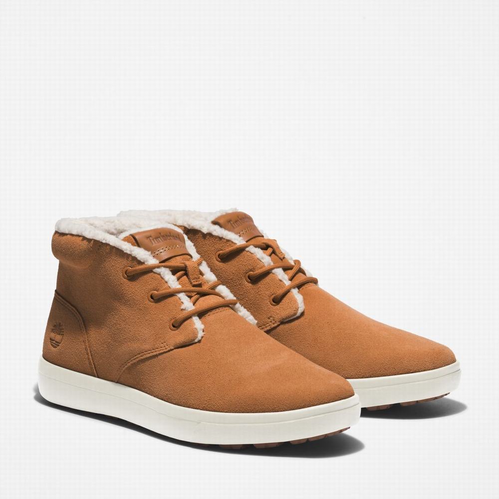 Chukka Čižmy Timberland Ashwood Park Warm-Podsite Chukka Panske Hnede | WO9614803