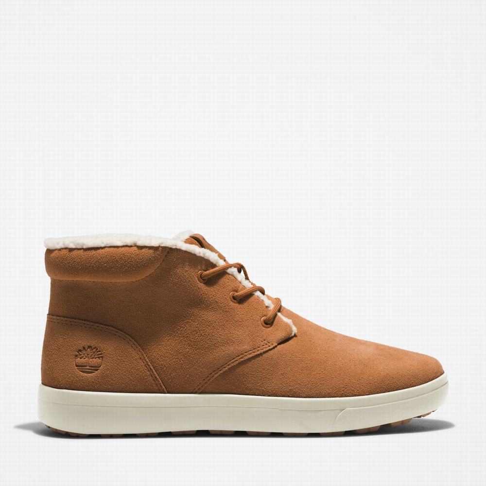 Chukka Čižmy Timberland Ashwood Park Warm-Podsite Chukka Panske Hnede | WO9614803