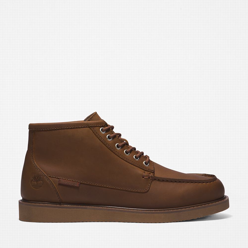 Chukka Čižmy Timberland Newmarket II Moc-Spicou Chukka Panske Hnede | BV3657819