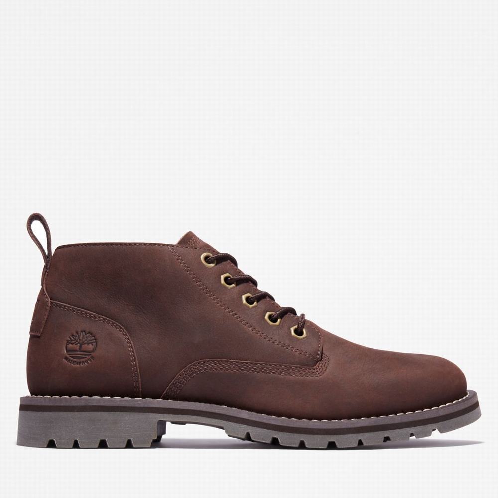 Chukka Čižmy Timberland Redwood Falls Waterproof Chukka Panske Tmavo Hnede | NM7504623