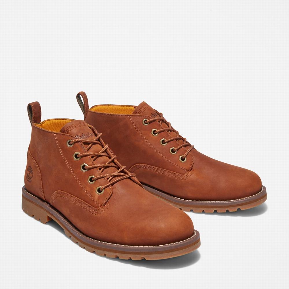 Chukka Čižmy Timberland Redwood Falls Waterproof Chukka Panske Hnede | PT3982475