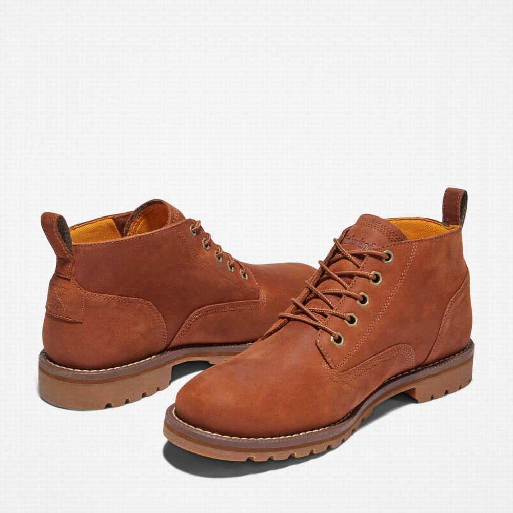 Chukka Čižmy Timberland Redwood Falls Waterproof Chukka Panske Hnede | PT3982475