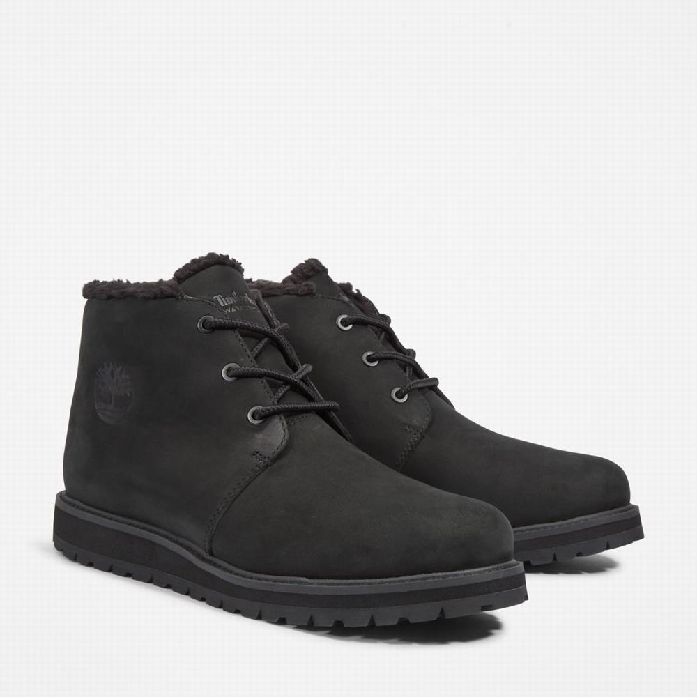 Chukka Čižmy Timberland Richmond Ridge Waterproof Chukka Panske Čierne | YA5937410