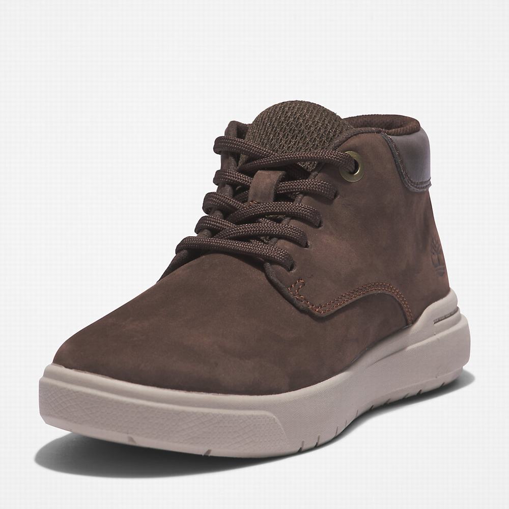 Chukka Čižmy Timberland Seneca Bay Chukka Detske Tmavo Hnede | XD8130946