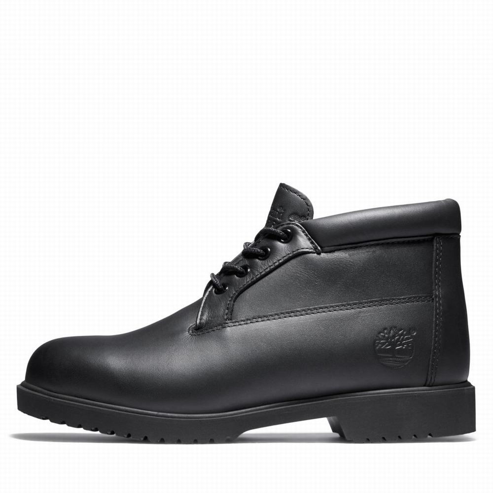 Chukka Čižmy Timberland TBL® 1973 Newman Waterproof Chukka Panske Čierne | QY1879203