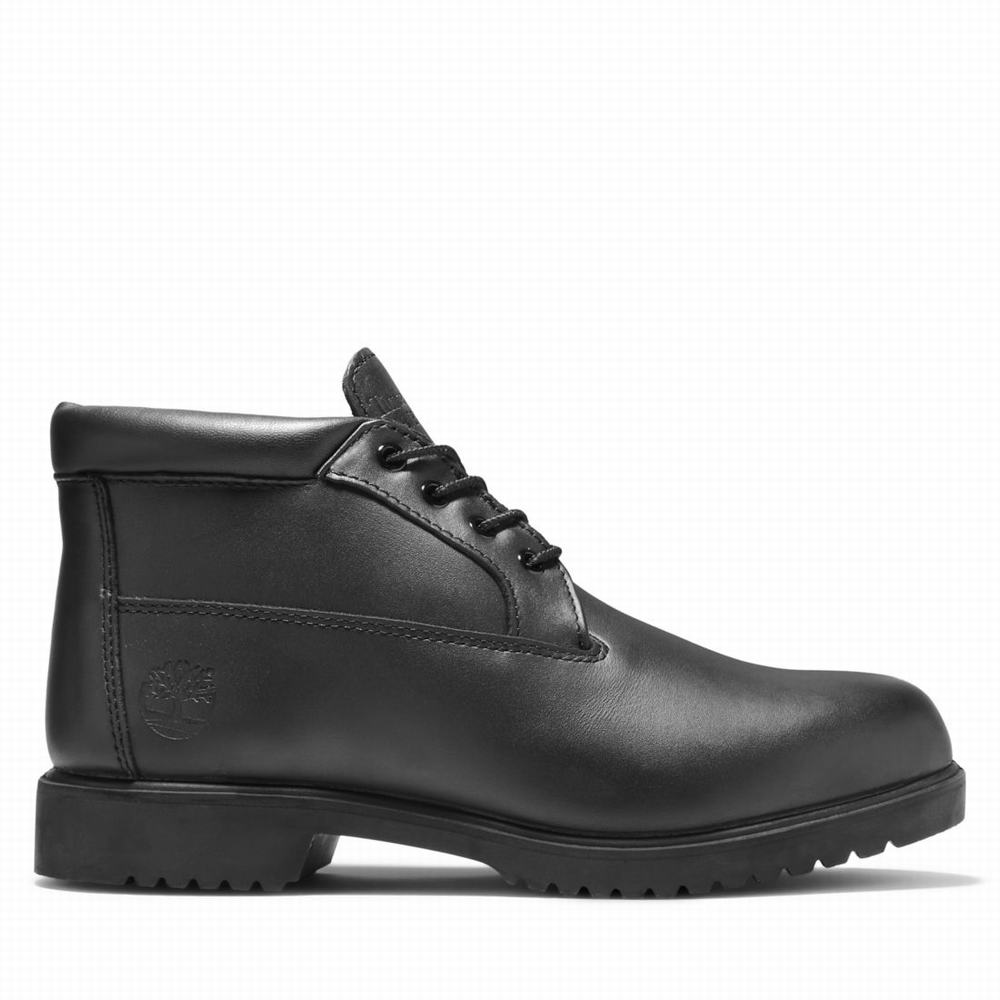 Chukka Čižmy Timberland TBL® 1973 Newman Waterproof Chukka Panske Čierne | QY1879203