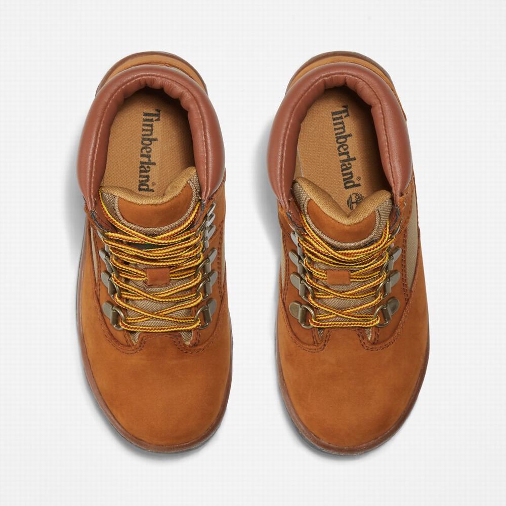 Cizmy Timberland 6-Inch Field Detske Hnede | FK3856279