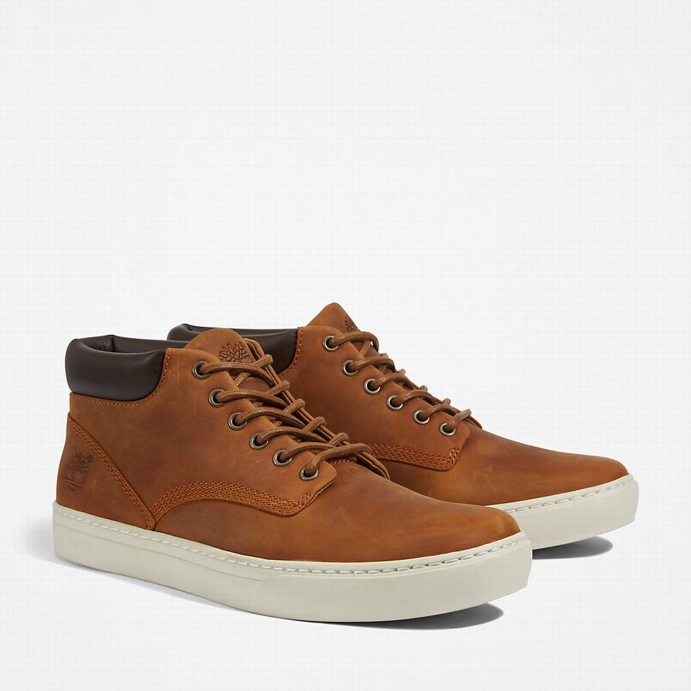 Cizmy Timberland Adventure 2.0 Chukka Panske Svetlo Hnede | VM7689315