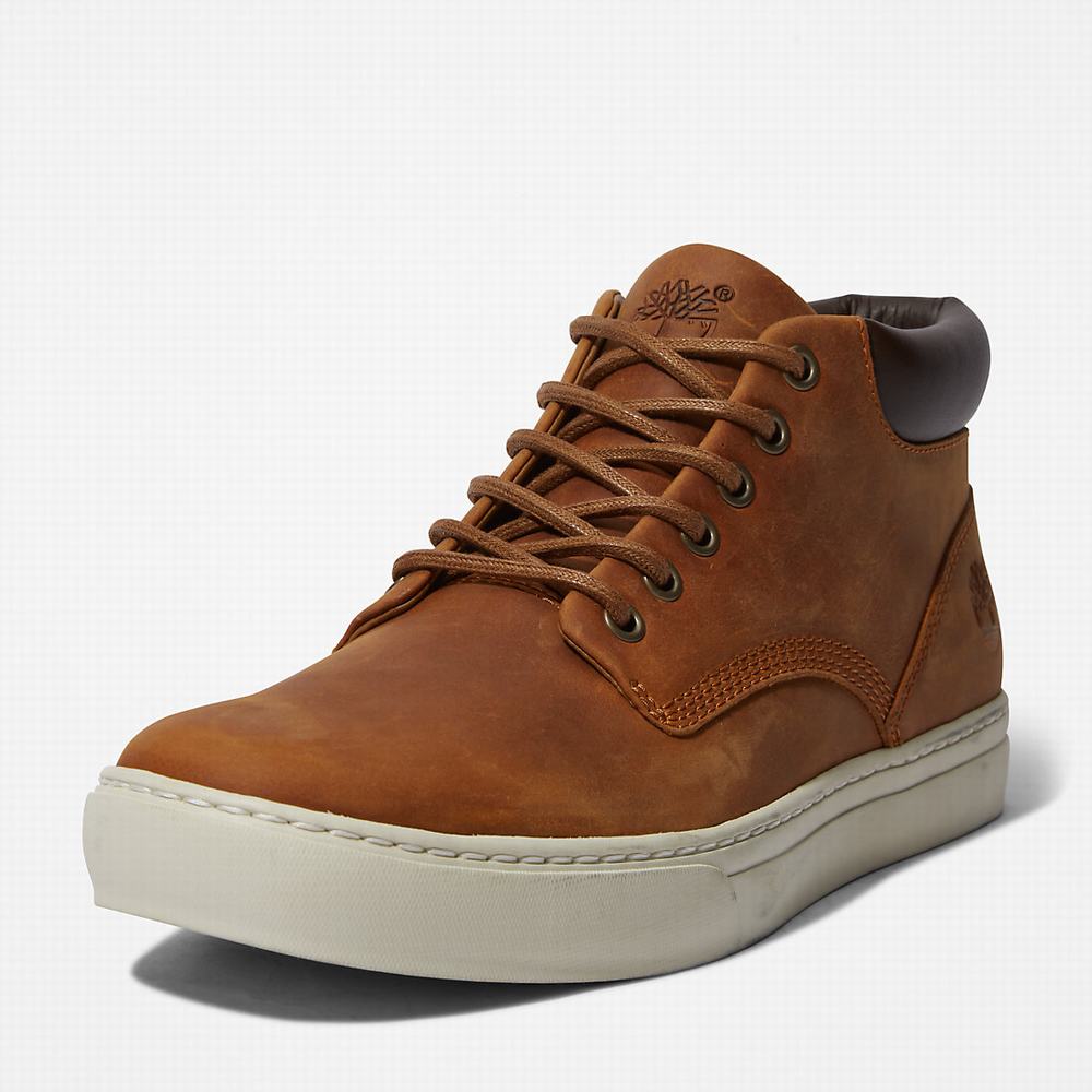 Cizmy Timberland Adventure 2.0 Chukka Panske Svetlo Hnede | VM7689315