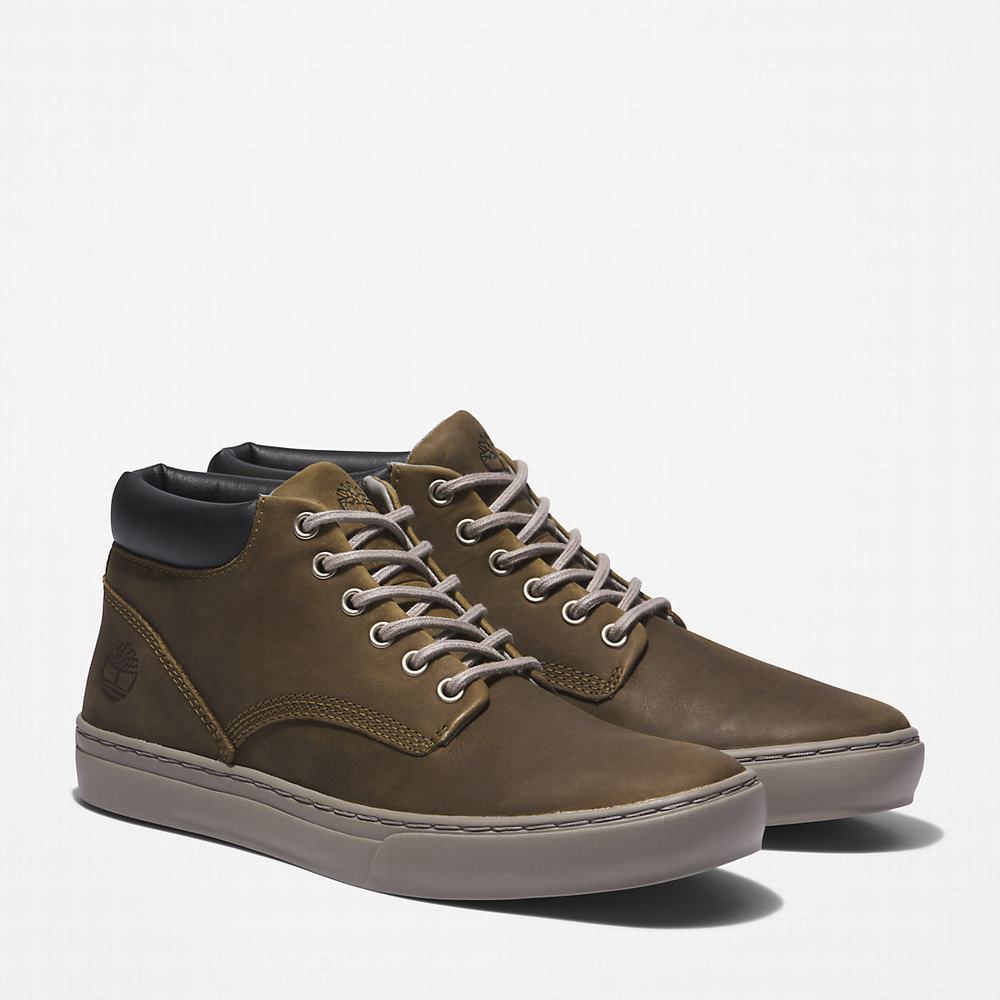 Cizmy Timberland Adventure 2.0 Cupsole Chukka Panske Zelene | SZ9410385