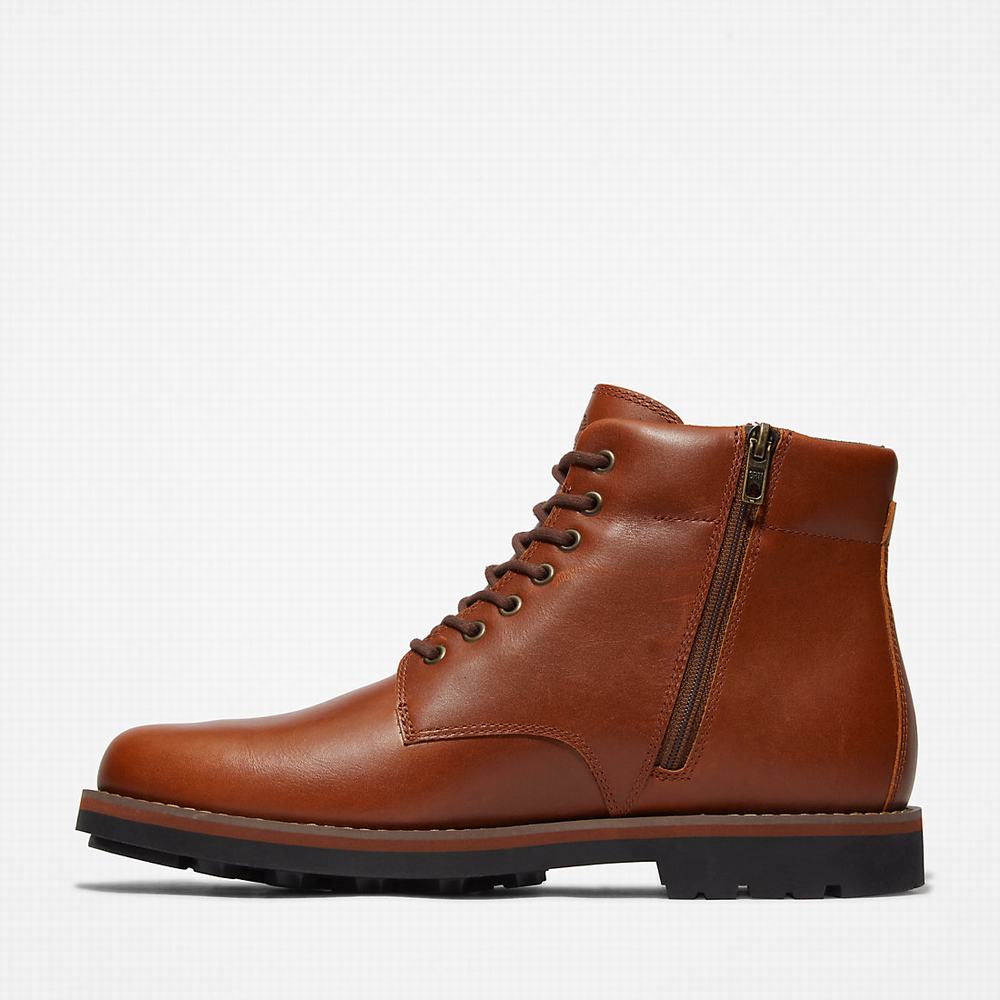 Cizmy Timberland Alden Brook Side-Zip Panske Tmavo Hnede | HB2067954