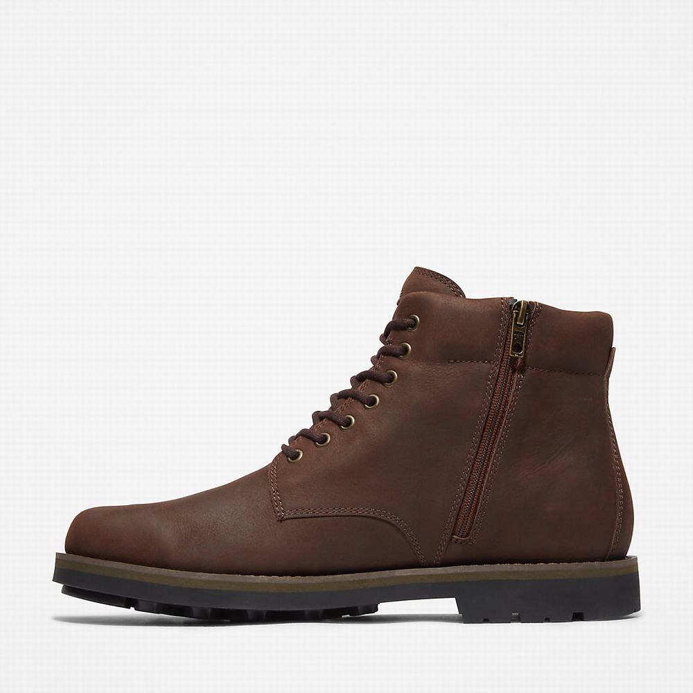 Cizmy Timberland Alden Brook Side-Zip Panske Hnede | IC1754306