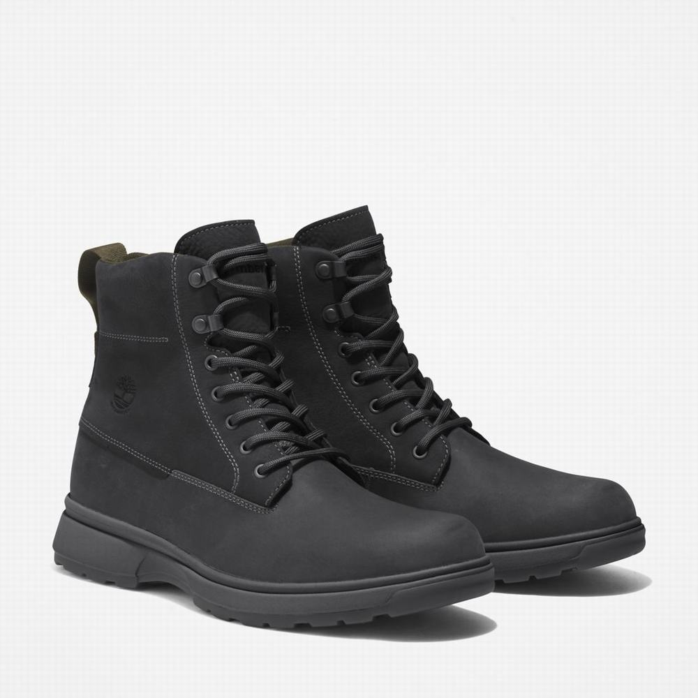 Cizmy Timberland Atwells Ave Waterproof Panske Čierne | DJ8732146