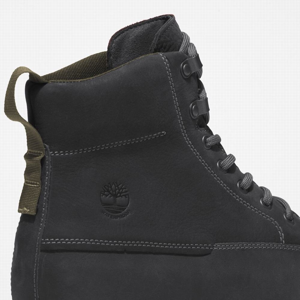 Cizmy Timberland Atwells Ave Waterproof Panske Čierne | DJ8732146