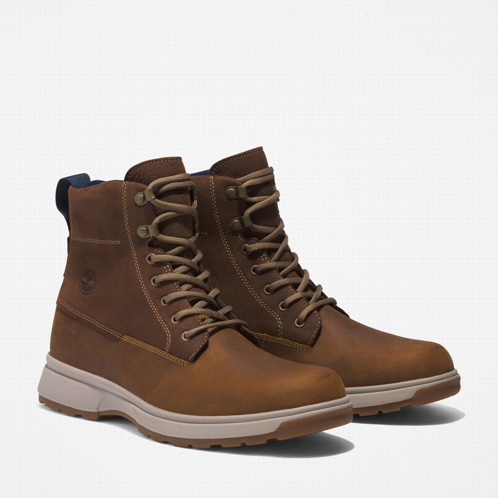 Cizmy Timberland Atwells Ave Waterproof Panske Tmavo Hnede | WN7893406